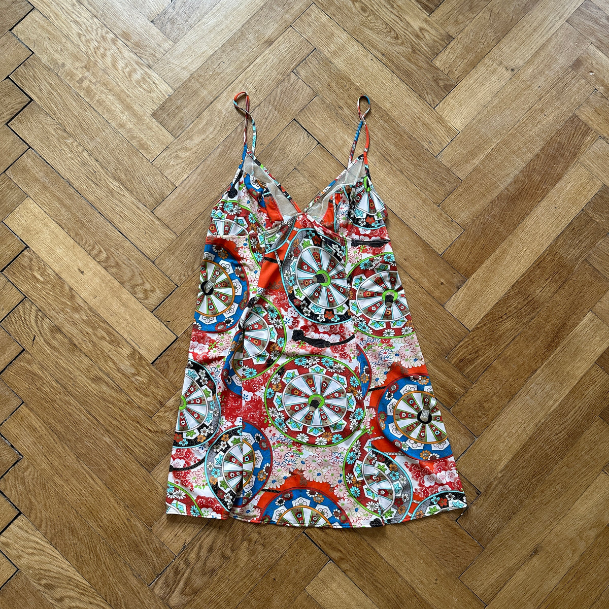 Christian Dior by John Galliano 2000s Multicolor Dress