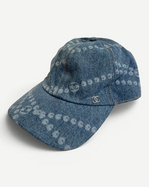 Chanel Pre-SS25 Dyed Denim Cap Sample