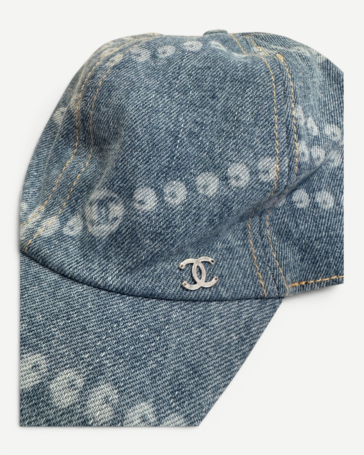Chanel Pre-SS25 Dyed Denim Cap Sample