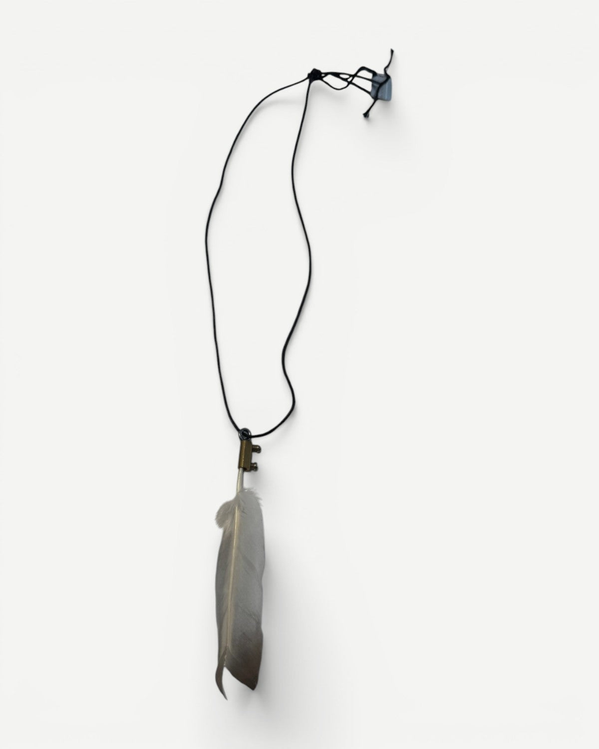 Ann Demeulemeester SS07 Feather Pendant Necklace