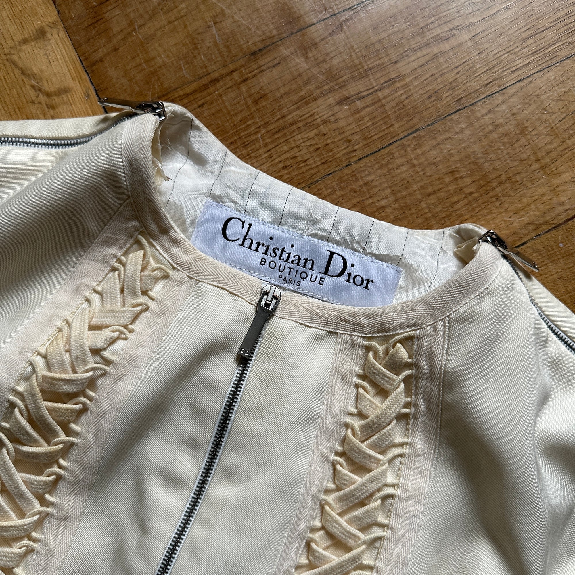 Christian Dior by John Galliano FW02 Laced Jacket