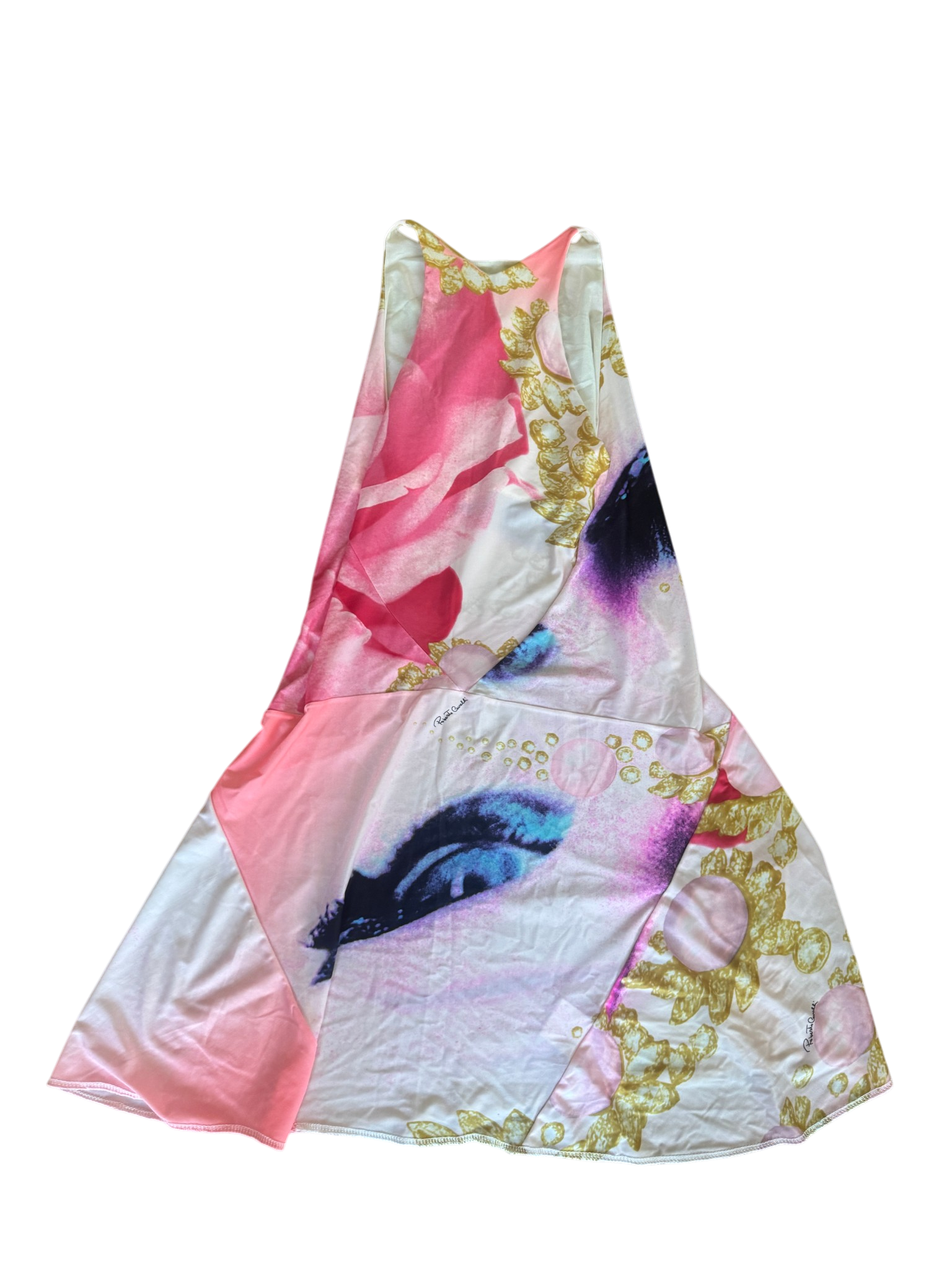 Roberto Cavalli SS01 Elizabeth Taylor Silk Dress