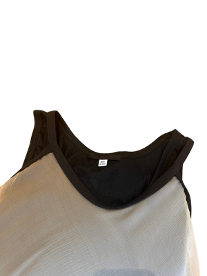Helmut Lang SS03 Silk-Chiffon Bondage Top Dress