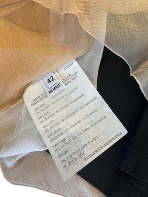 Helmut Lang SS03 Silk-Chiffon Bondage Top Dress