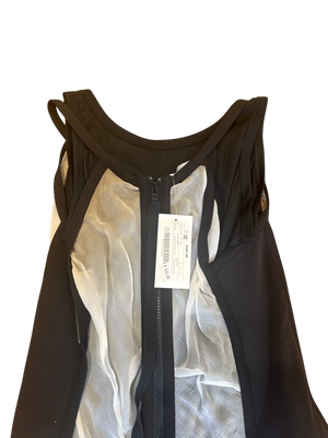 Helmut Lang SS03 Silk-Chiffon Bondage Top Dress