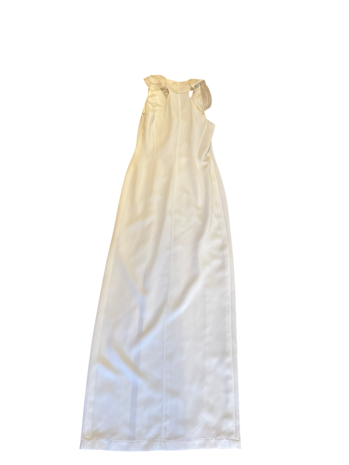 Thierry Mugler SS99 Sculptural Collar Layered Silk Gown