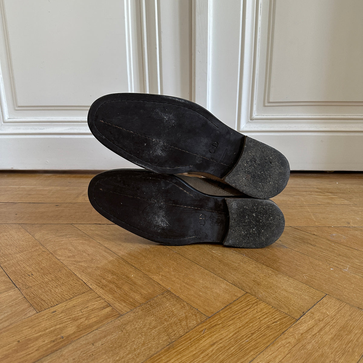 Dior Homme FW04 VOTC Motorcycle Suede Boots