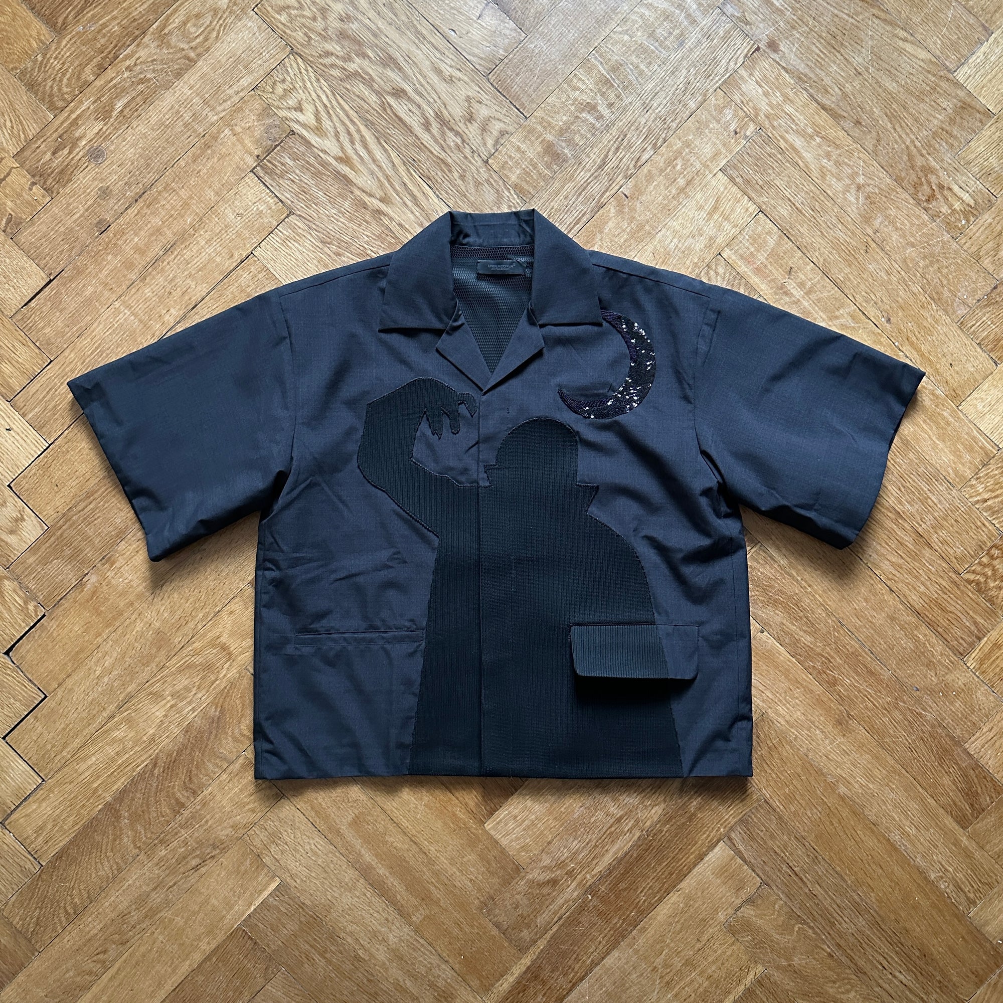 Undercover SS20 Nosferatu Sequined Shirt Jacket