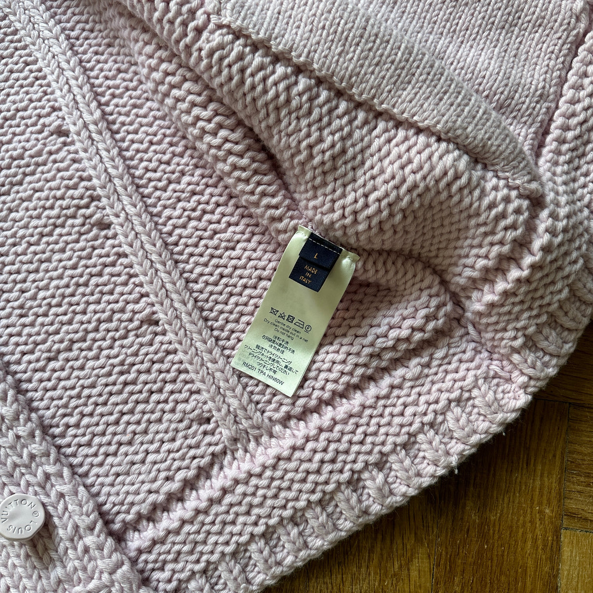 Louis Vuitton SS20 Asia Exclusive Knit Trucker Jacket