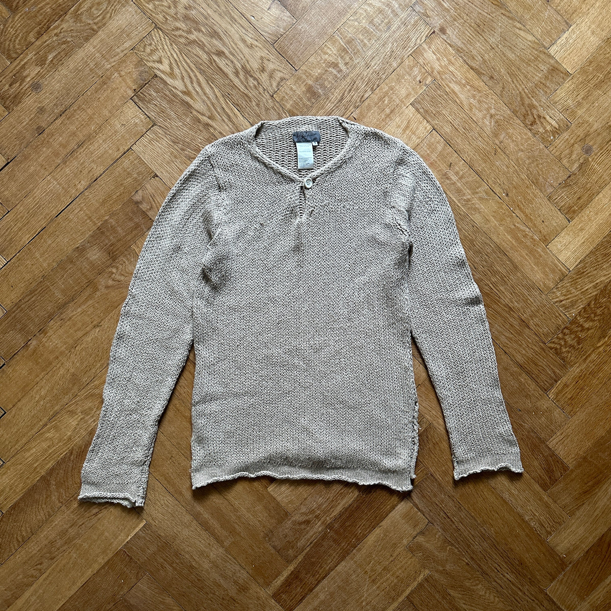 Yohji Yamamoto Pour Homme FW06 Raw Hem Knit