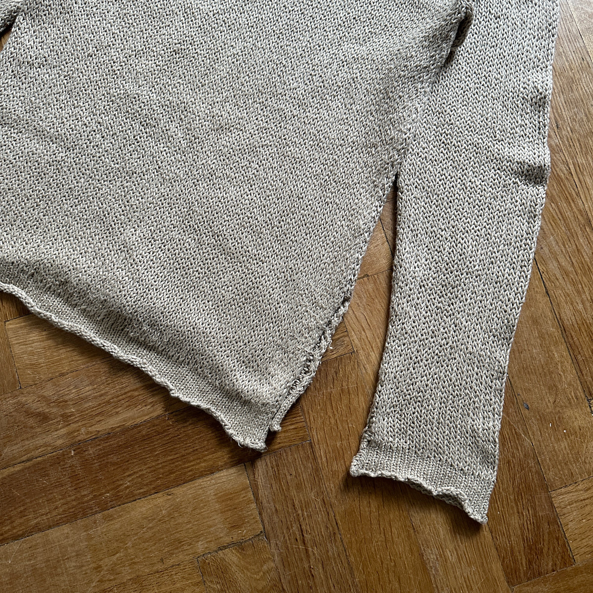 Yohji Yamamoto Pour Homme FW06 Raw Hem Knit