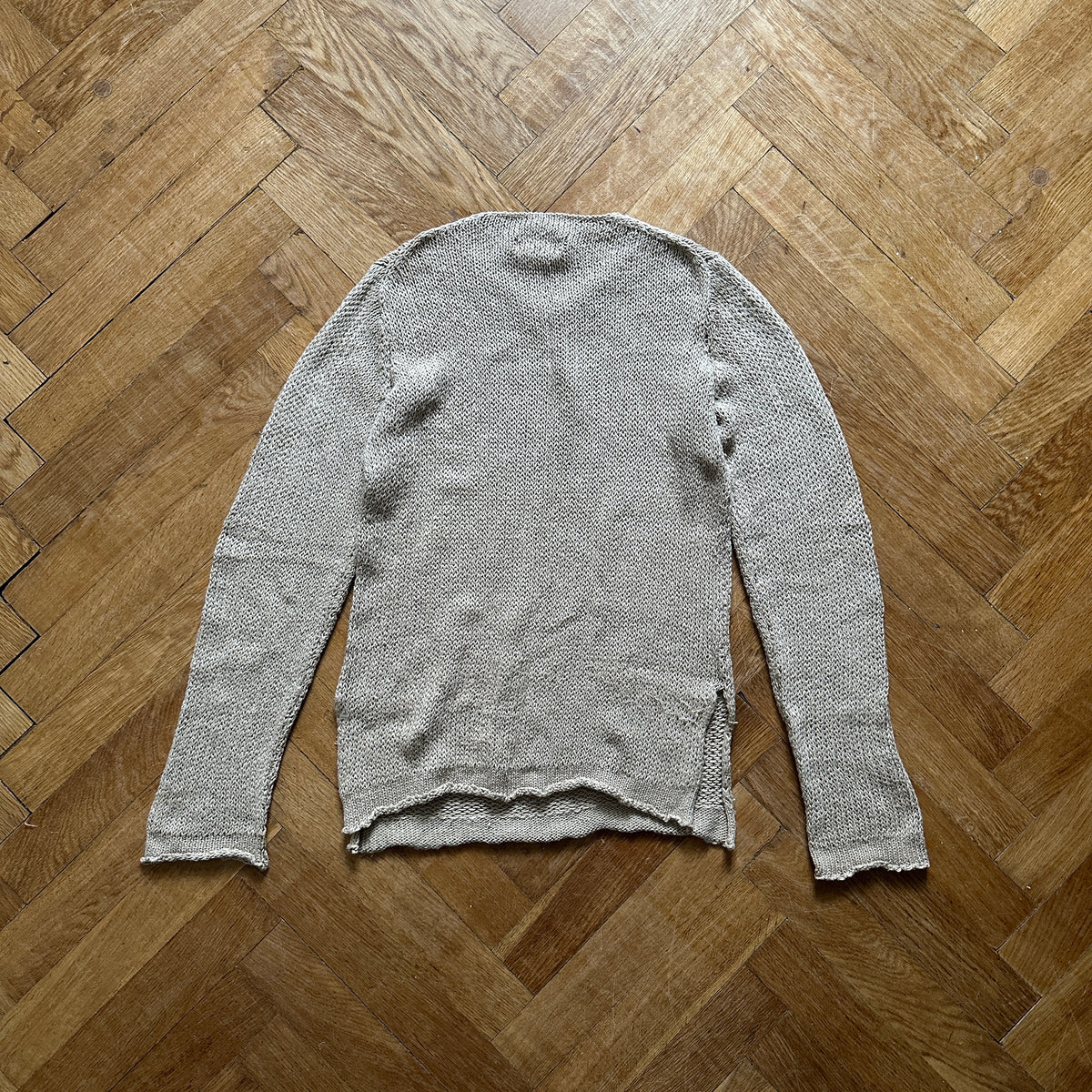 Yohji Yamamoto Pour Homme FW06 Raw Hem Knit