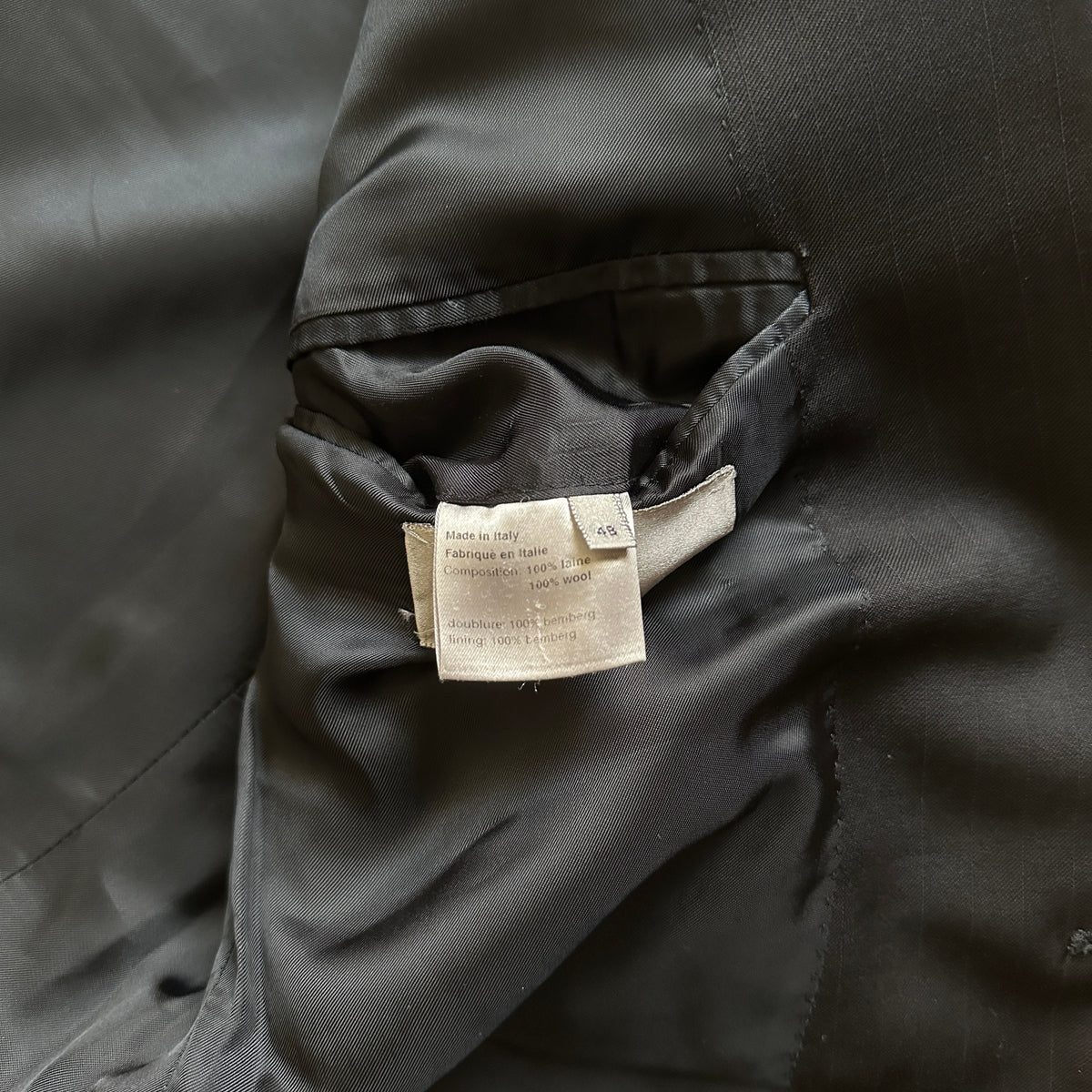 Dior Homme SS03 Follow Me Pinstripe Suit