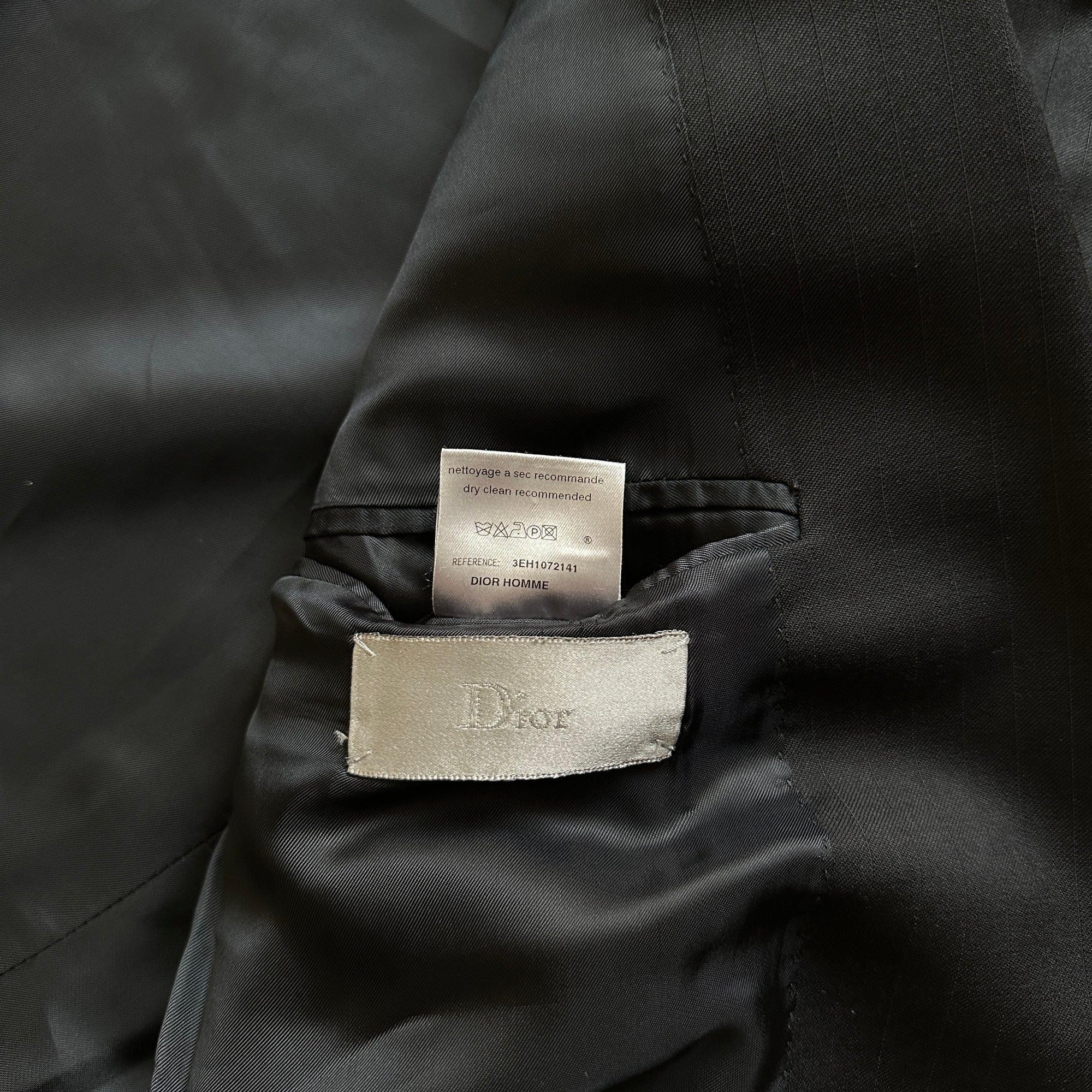 Dior Homme SS03 Follow Me Pinstripe Suit
