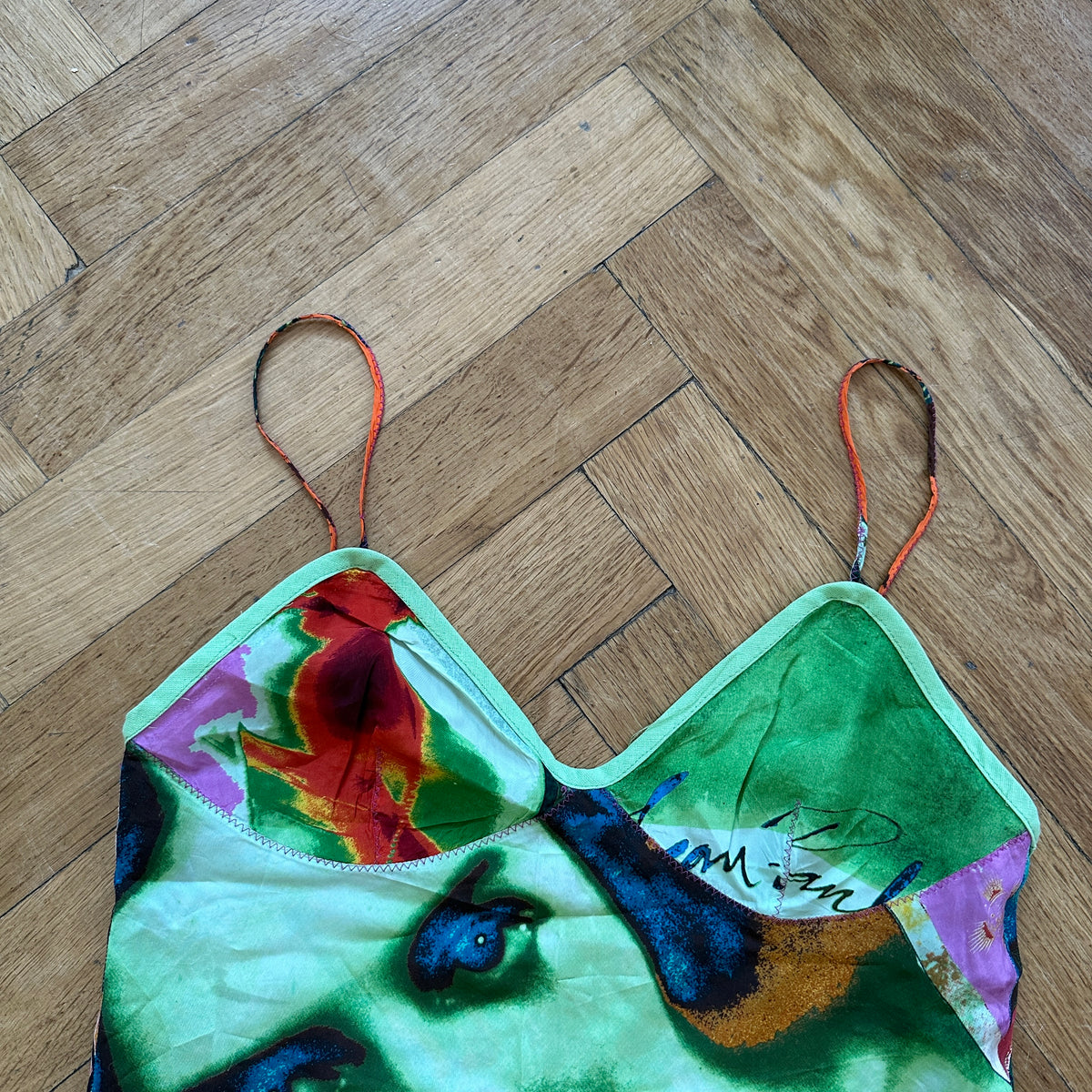 Jean Paul Gaultier SS02 Psychedelic Face Top