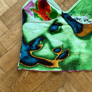 Jean Paul Gaultier SS02 Psychedelic Face Top