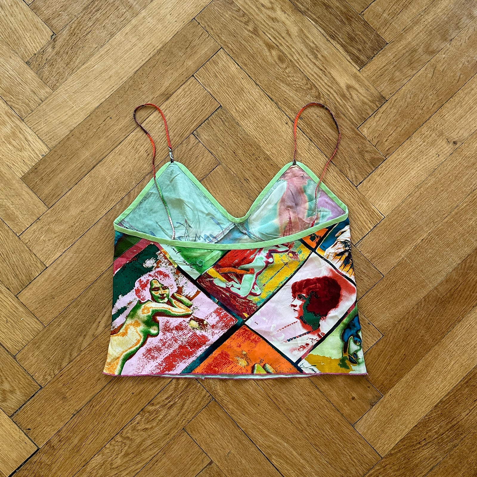 Jean Paul Gaultier SS02 Psychedelic Face Top