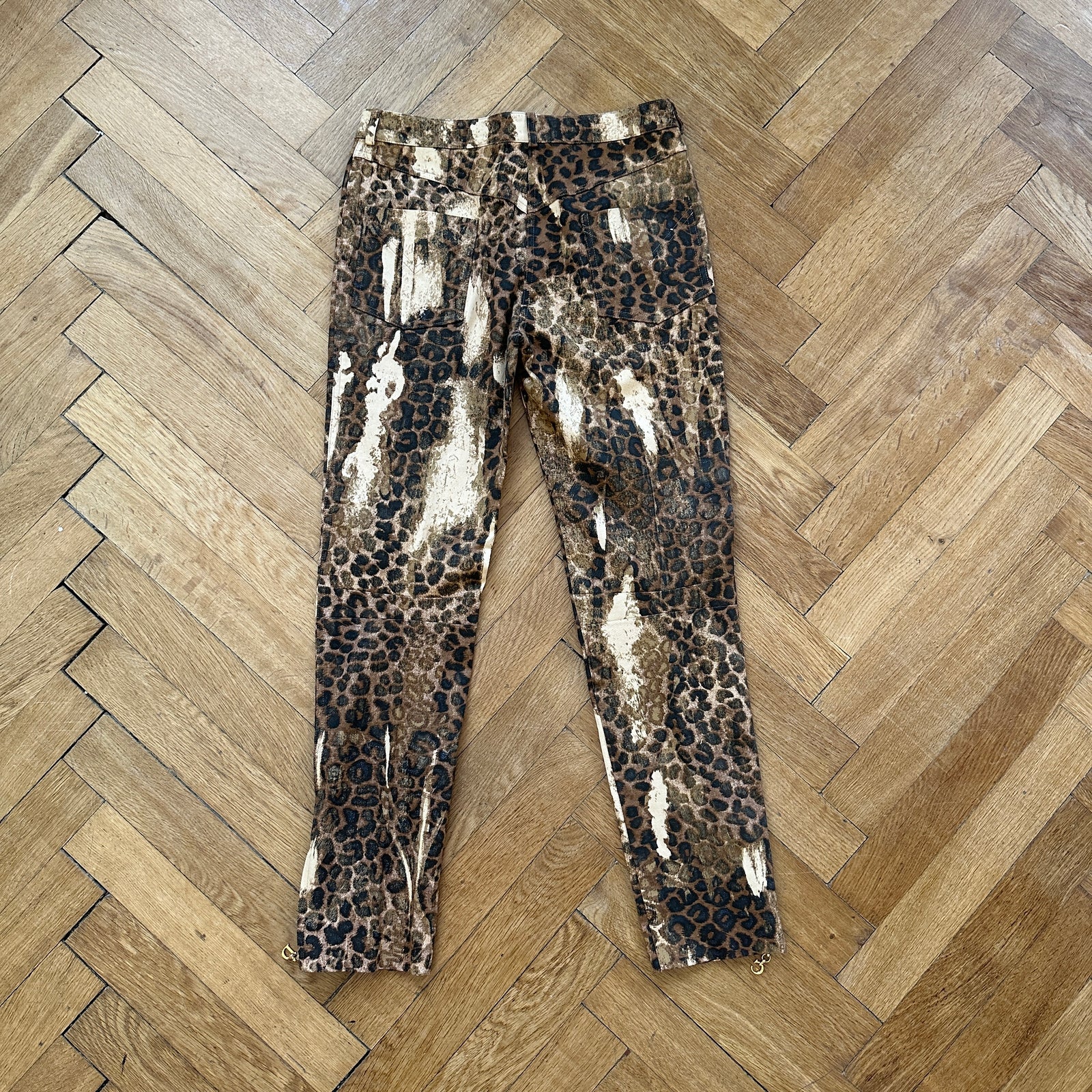 Christian Dior by John Galliano FW00 Leopard Denim