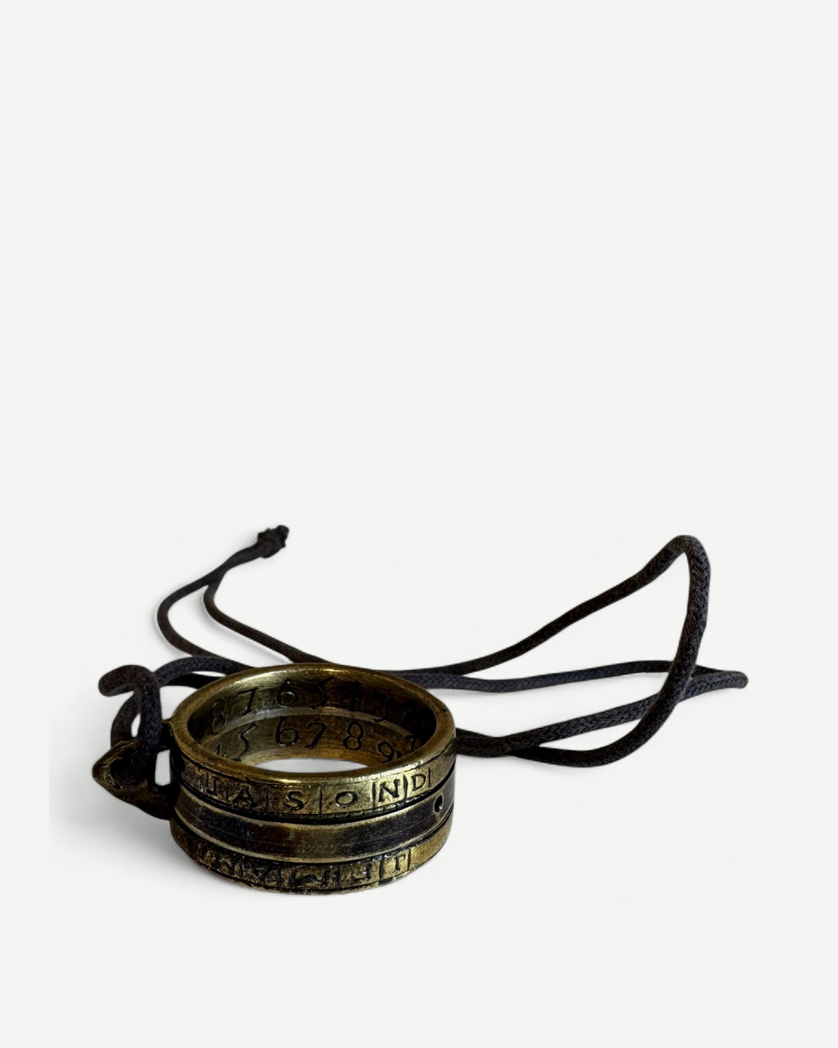 Maison Martin Margiela SS91 Runway Farmers Sundial Ring Necklace