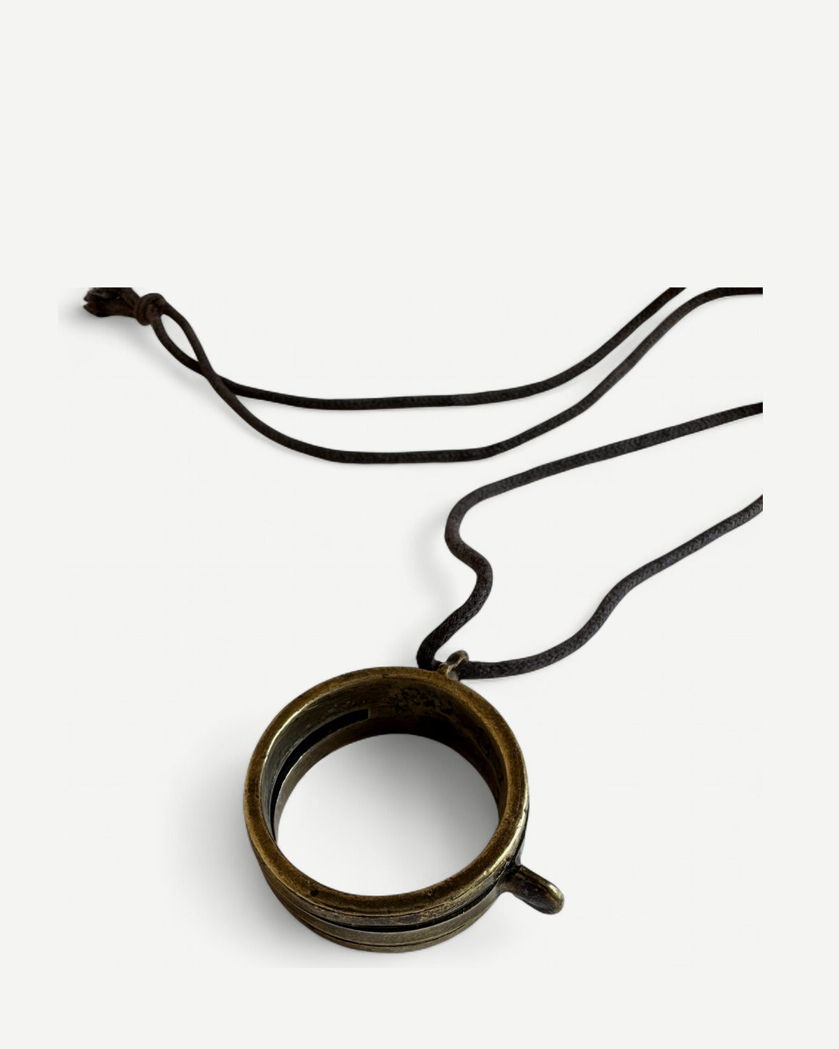 Maison Martin Margiela SS91 Runway Farmers Sundial Ring Necklace
