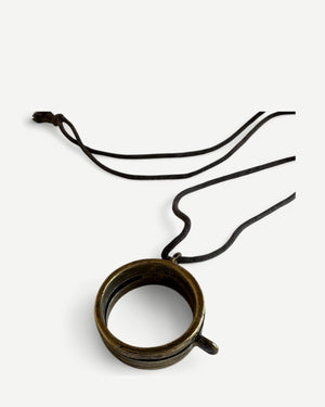 Maison Martin Margiela SS91 Runway Farmers Sundial Ring Necklace