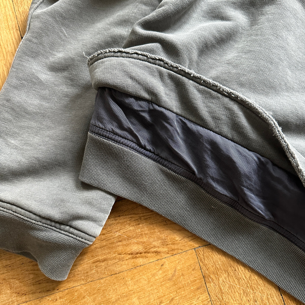 Haider Ackermann FW14 Cropped Double Layer Hoodie