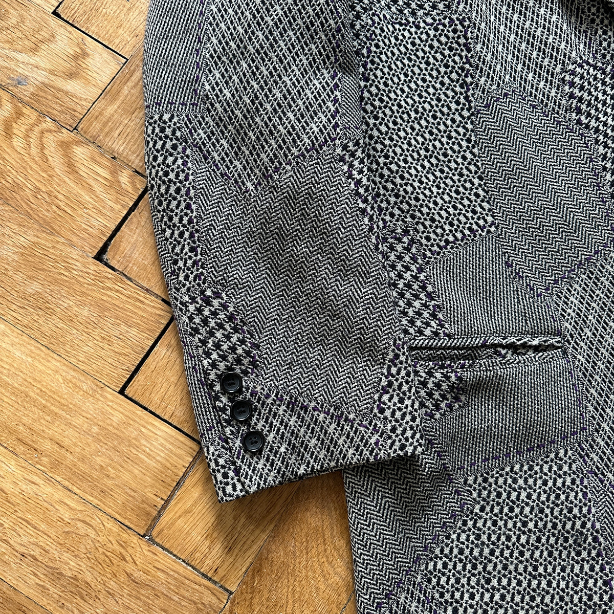 Yohji Yamamoto Pour Homme FW10 Patchwork Wool Jacket