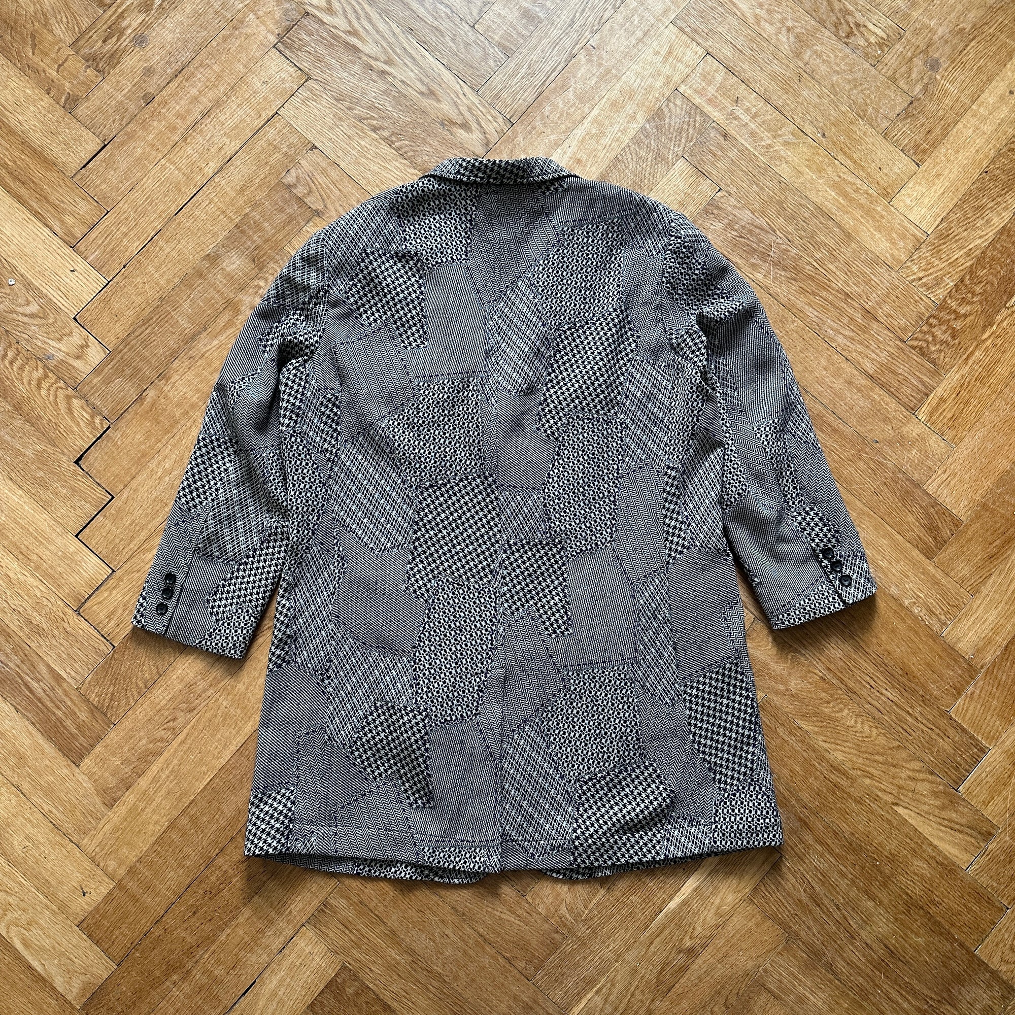 Yohji Yamamoto Pour Homme FW10 Patchwork Wool Jacket