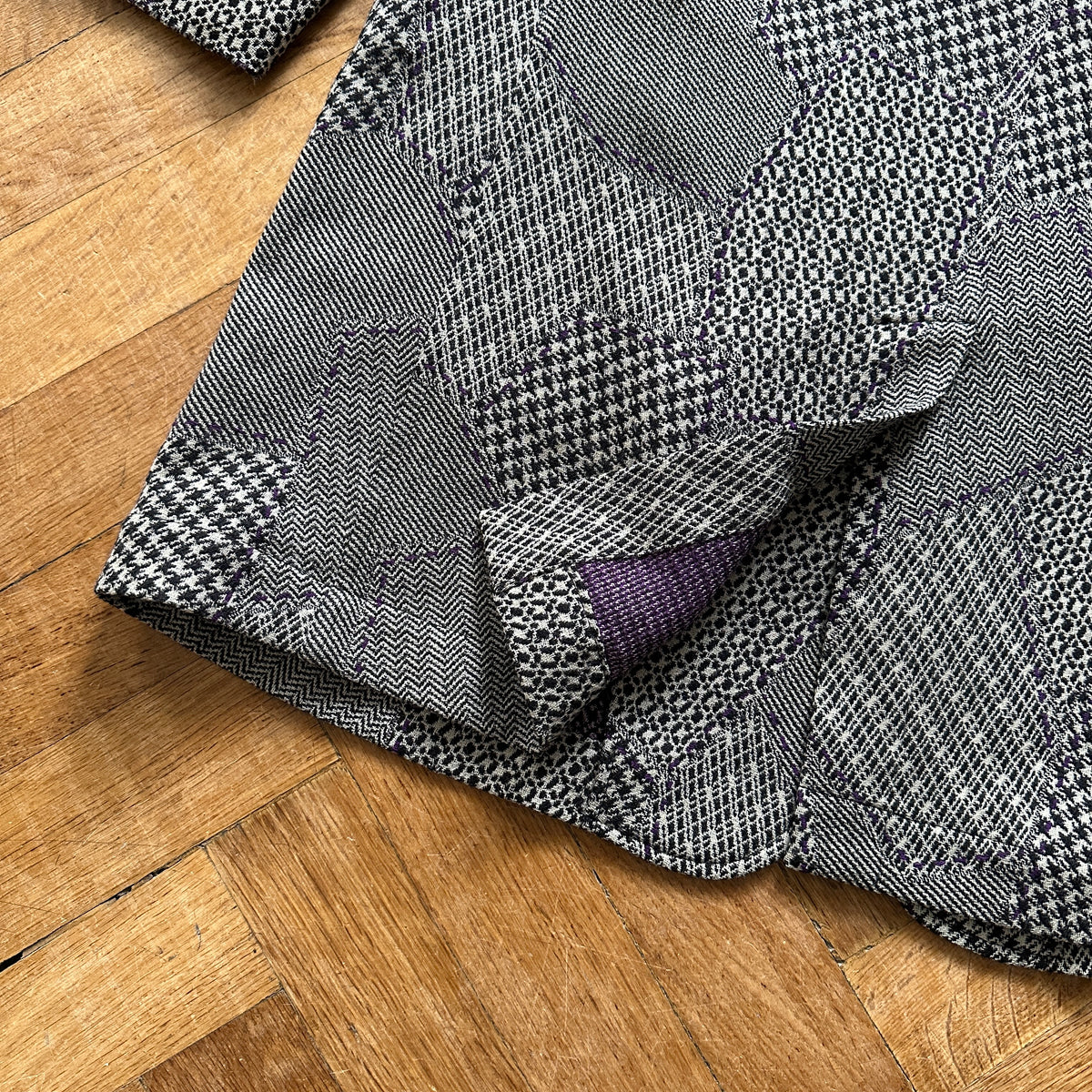 Yohji Yamamoto Pour Homme FW10 Patchwork Wool Jacket