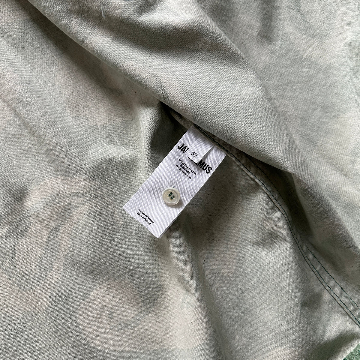 Jacquemus SS23 Le Raphia Paisley Shirt