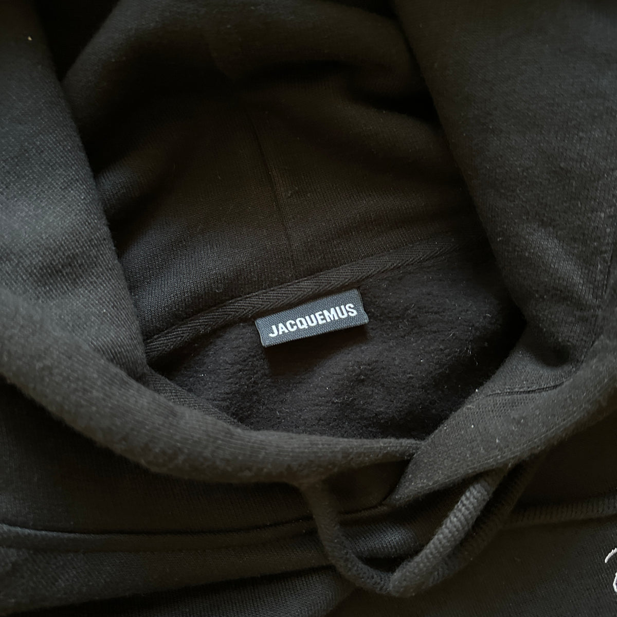 Jacquemus Black logo Hoodie