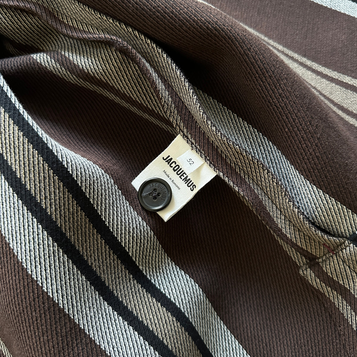 Jacquemus FW22 Le Papier Striped Wool Jacket