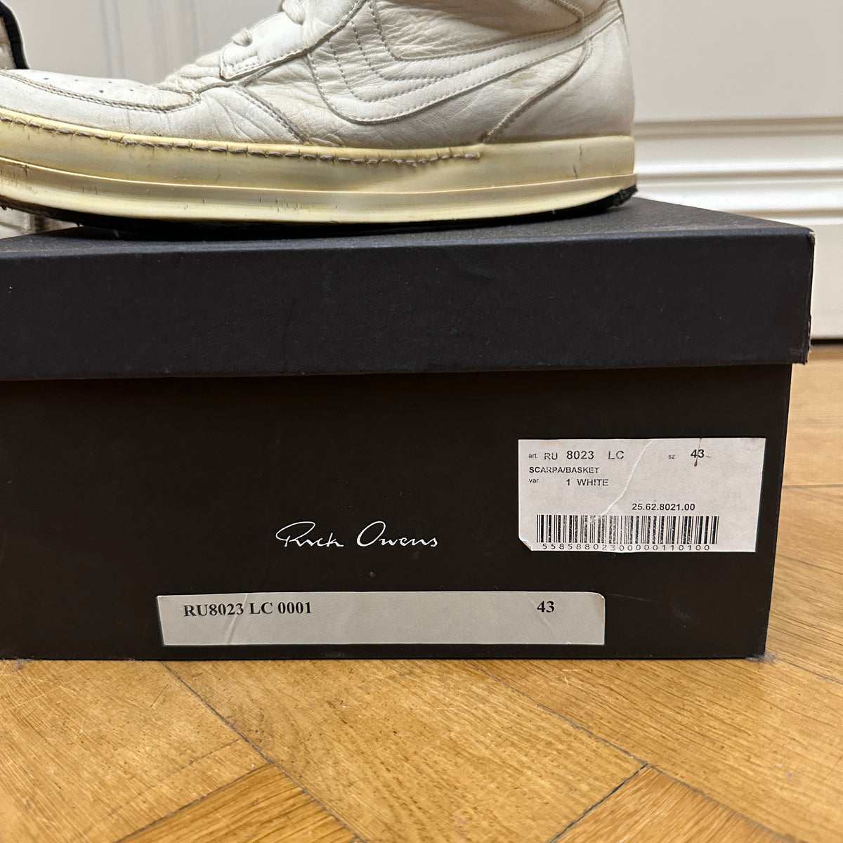 Rick Owens 2008 Milk Dunks