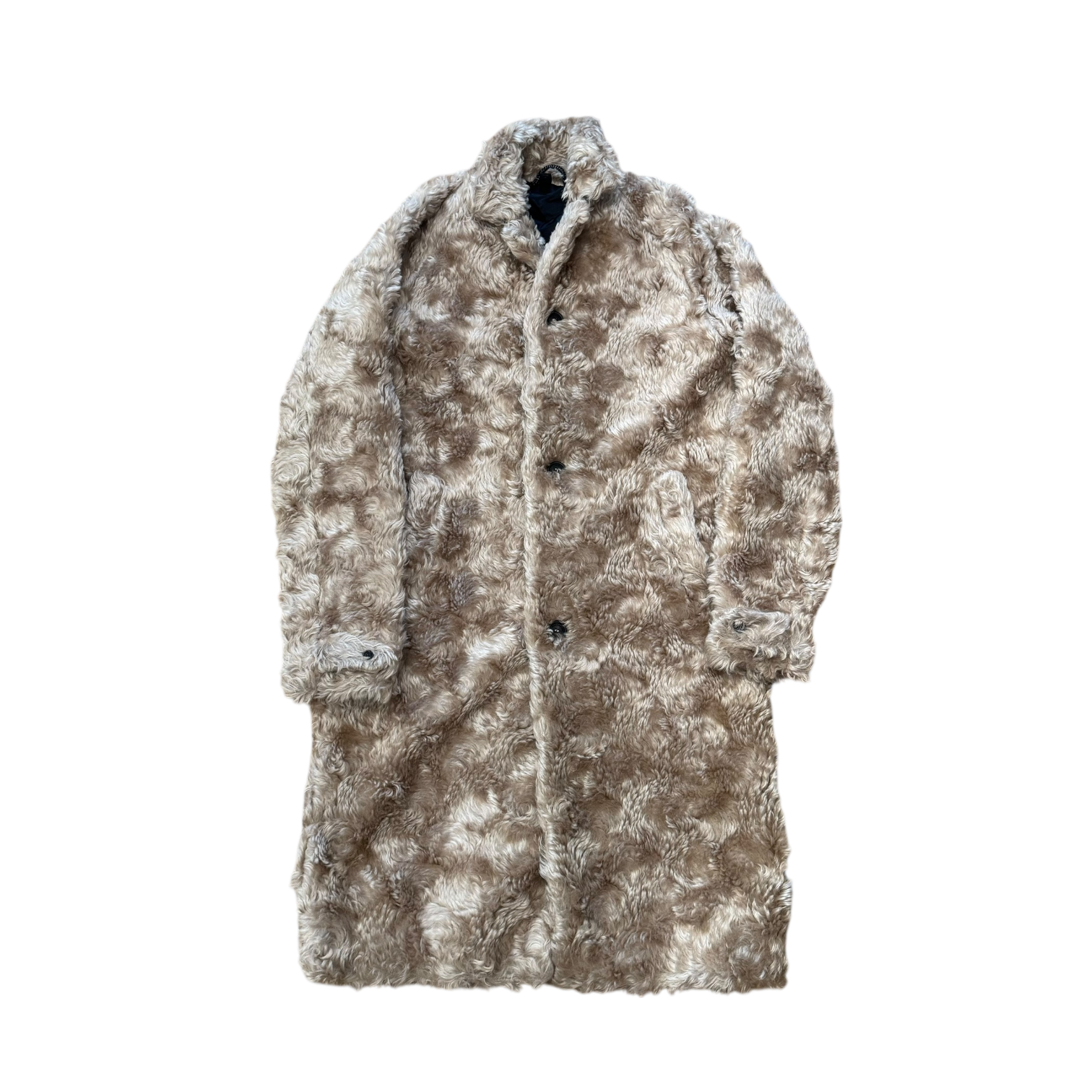 Burberry Prorsum SS14 mohair teddy coat