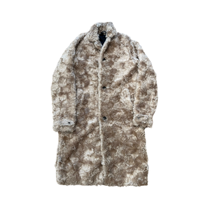 Burberry Prorsum SS14 mohair teddy coat