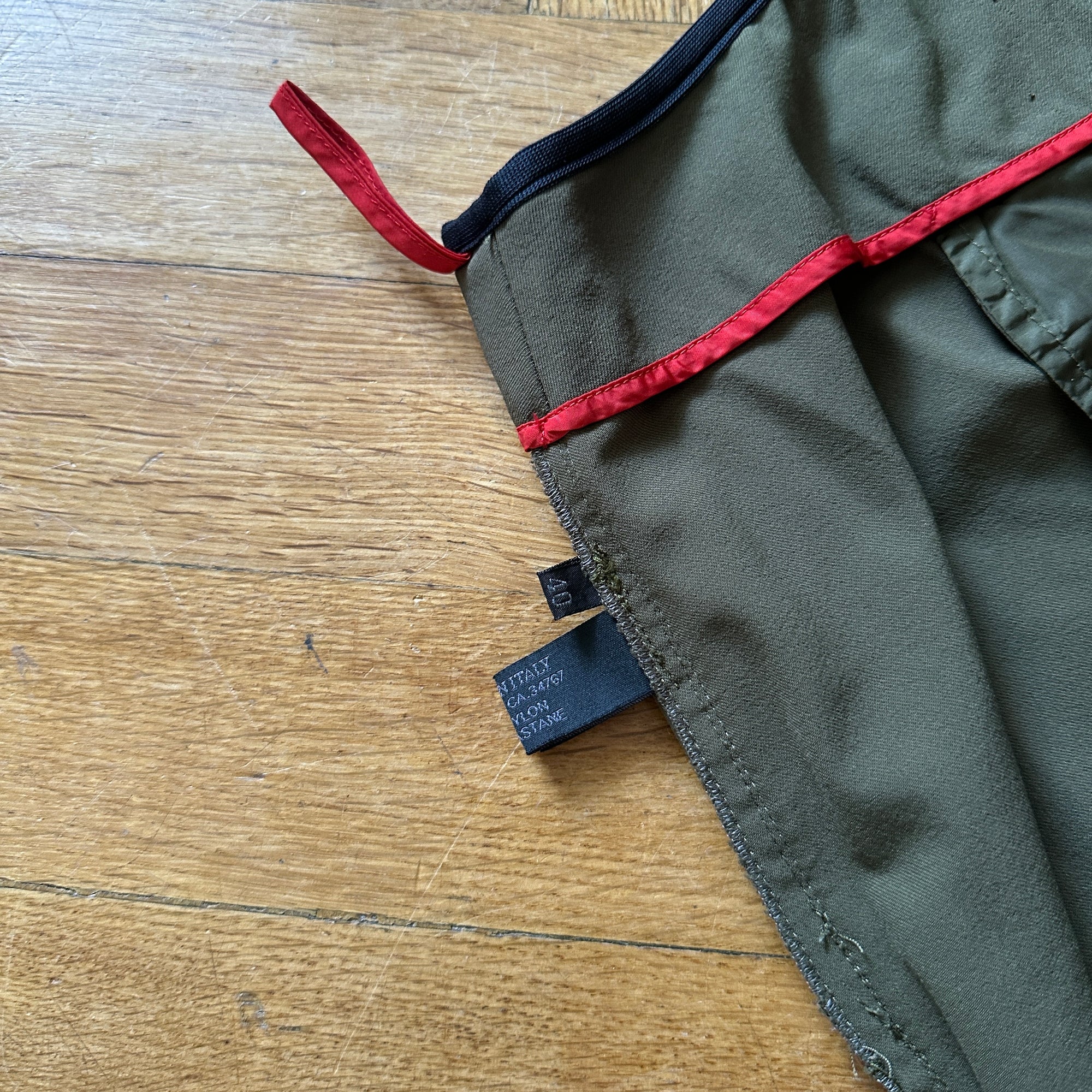 Prada Sport SS99 Strapped Cargo Nylon Skirt