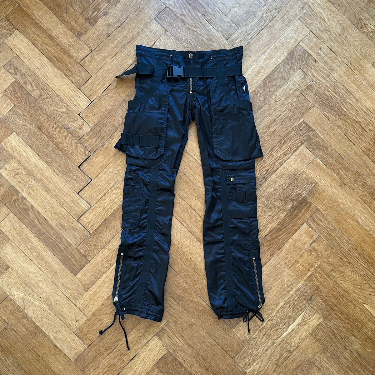 Jean Paul Gaultier AW03 Nylon Parachute Bondage Pants