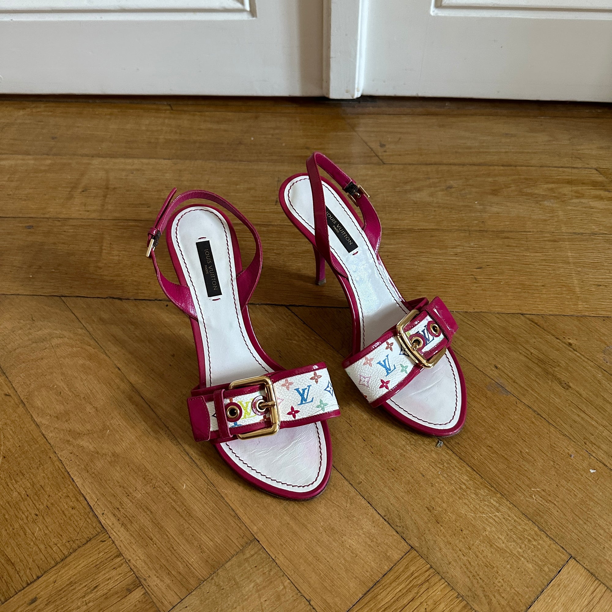 Louis Vuitton Murakami Multicolor Monogram Heels