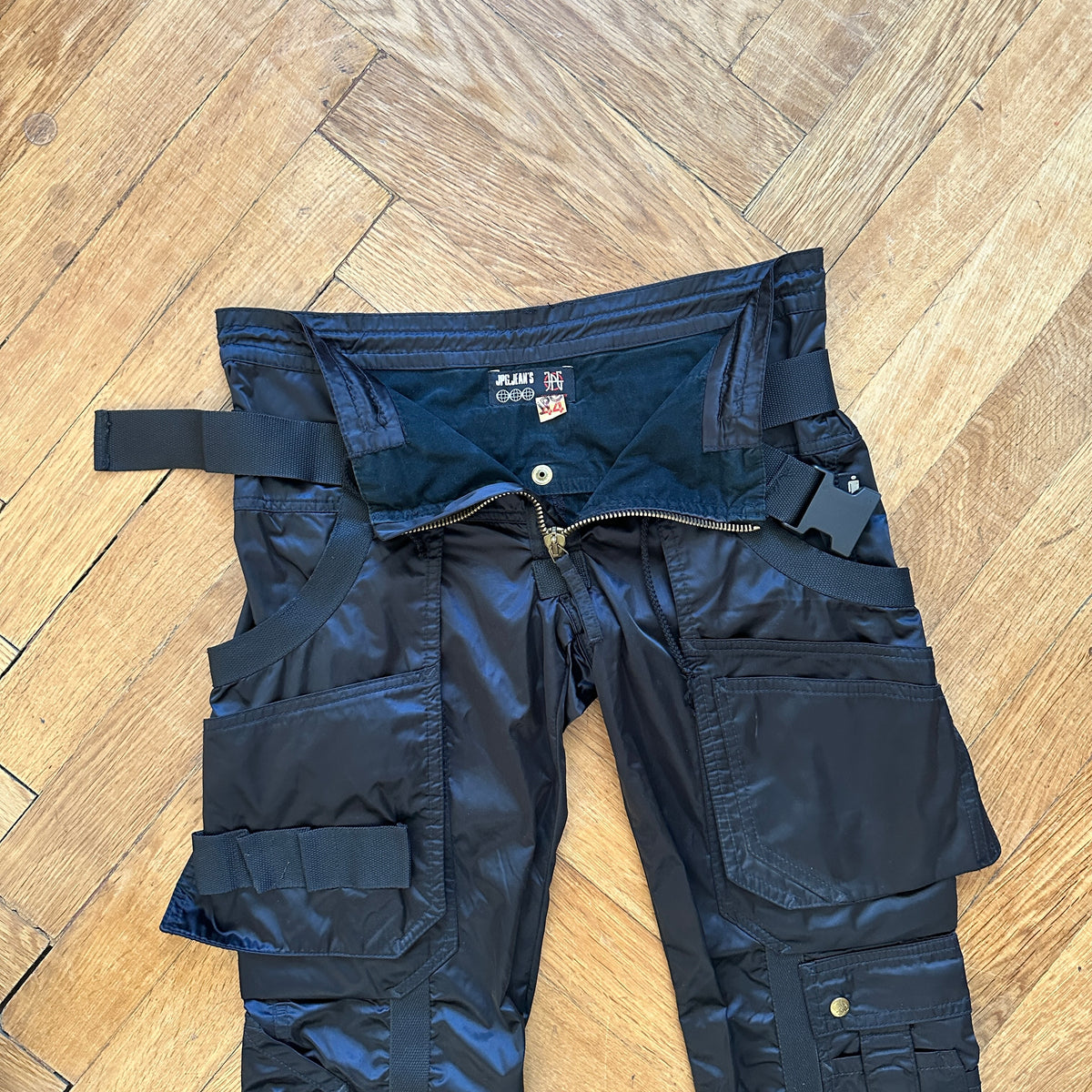 Jean Paul Gaultier AW03 Nylon Parachute Bondage Pants