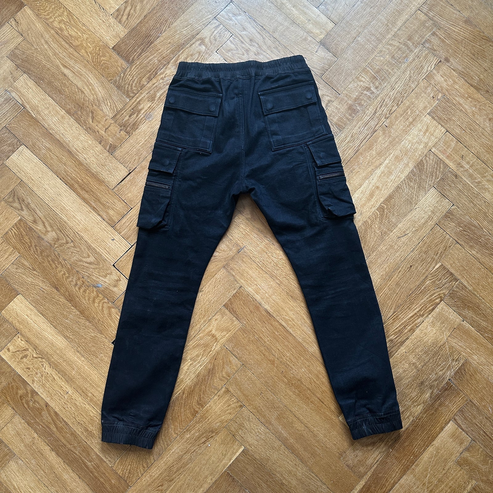 Rick Owens FW16 Mastodon Denim Cargo Pants