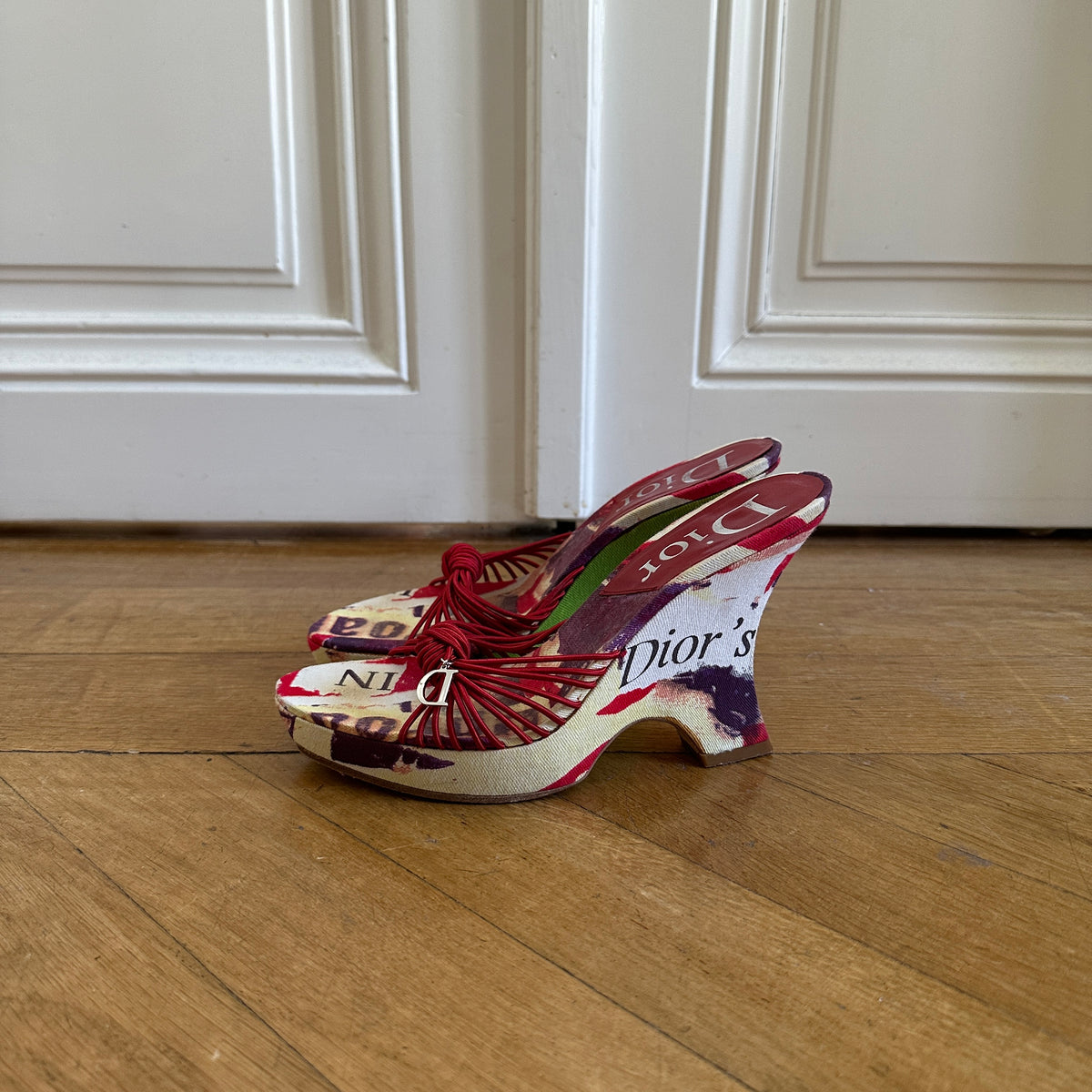 Christian Dior by John Galliano SS03 Fashion Victim Heels