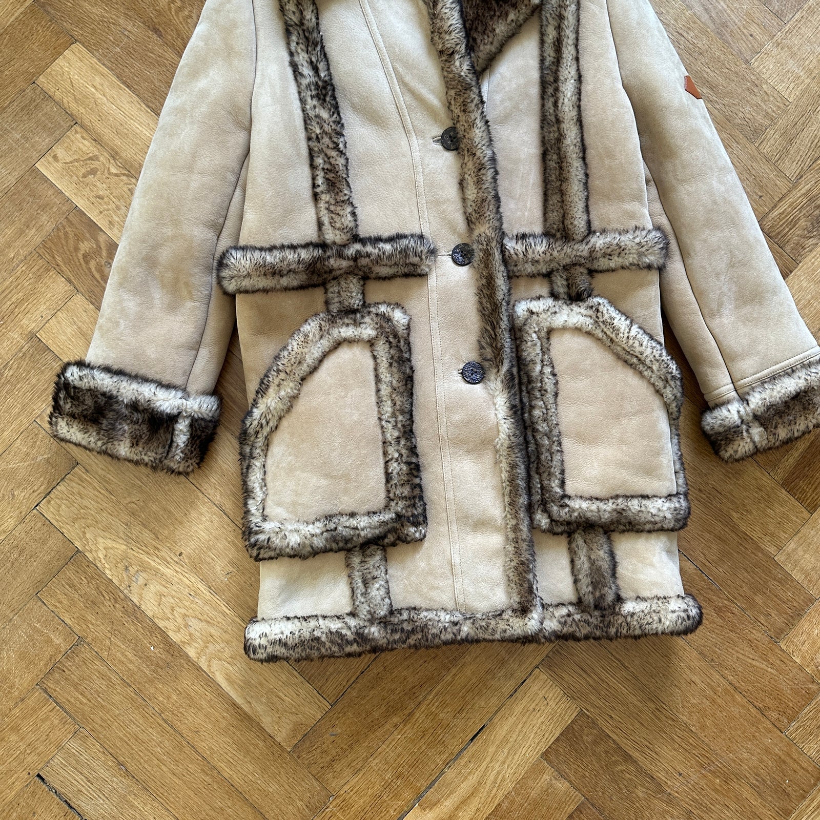 Louis Vuitton 1 of 1 Prototype Shearling Fur Coat