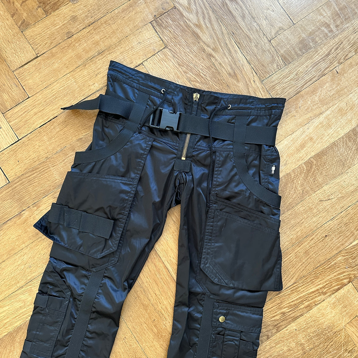 Jean Paul Gaultier AW03 Nylon Parachute Bondage Pants