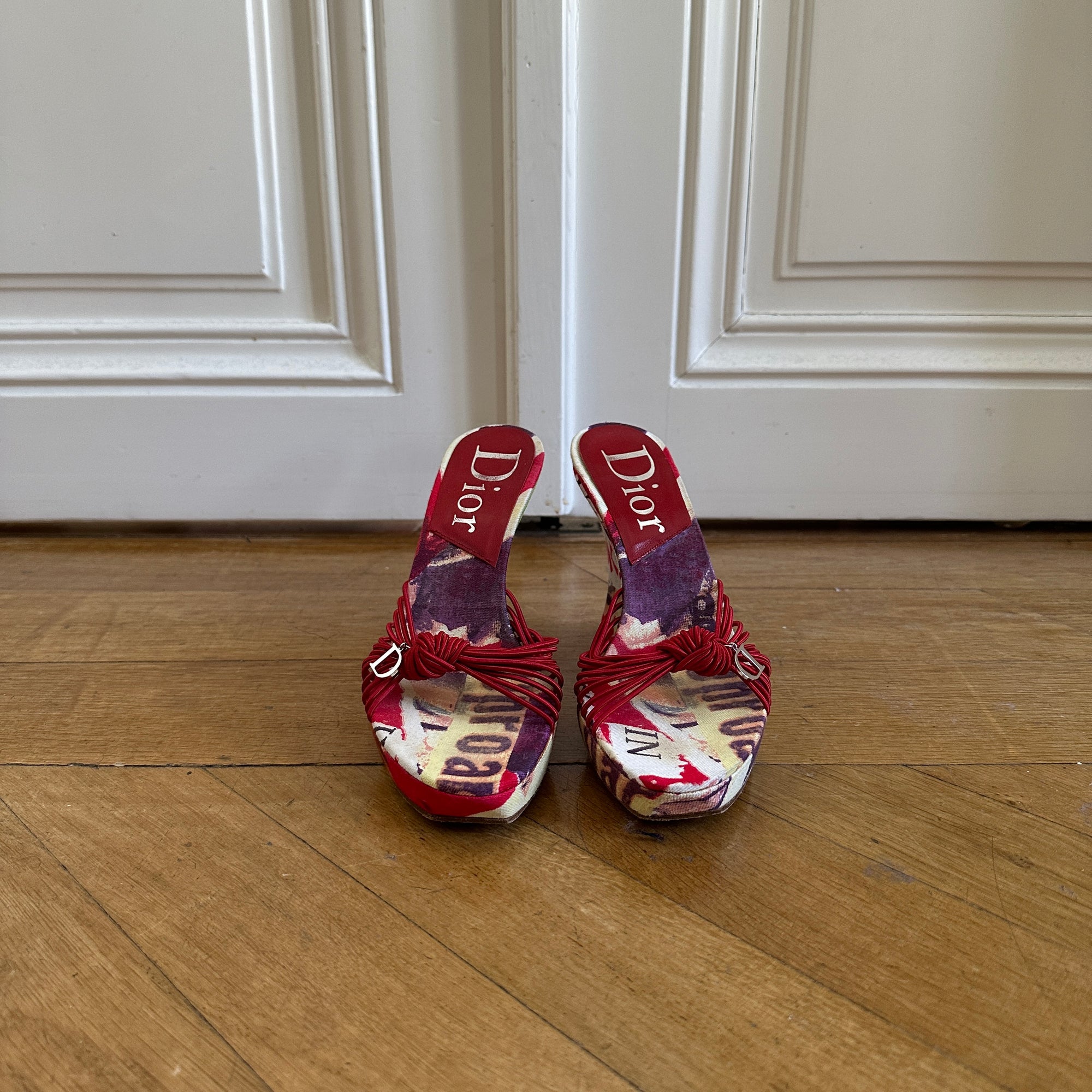 Christian Dior by John Galliano SS03 Fashion Victim Heels