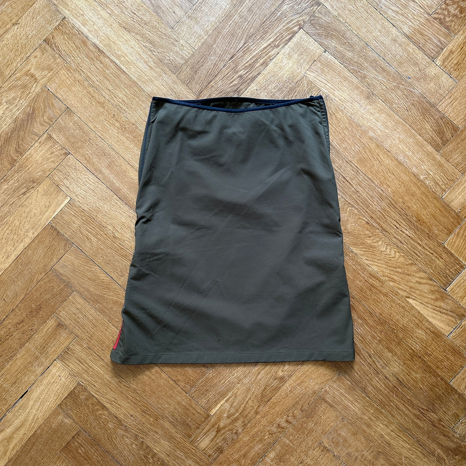 Prada Sport SS99 Strapped Cargo Nylon Skirt