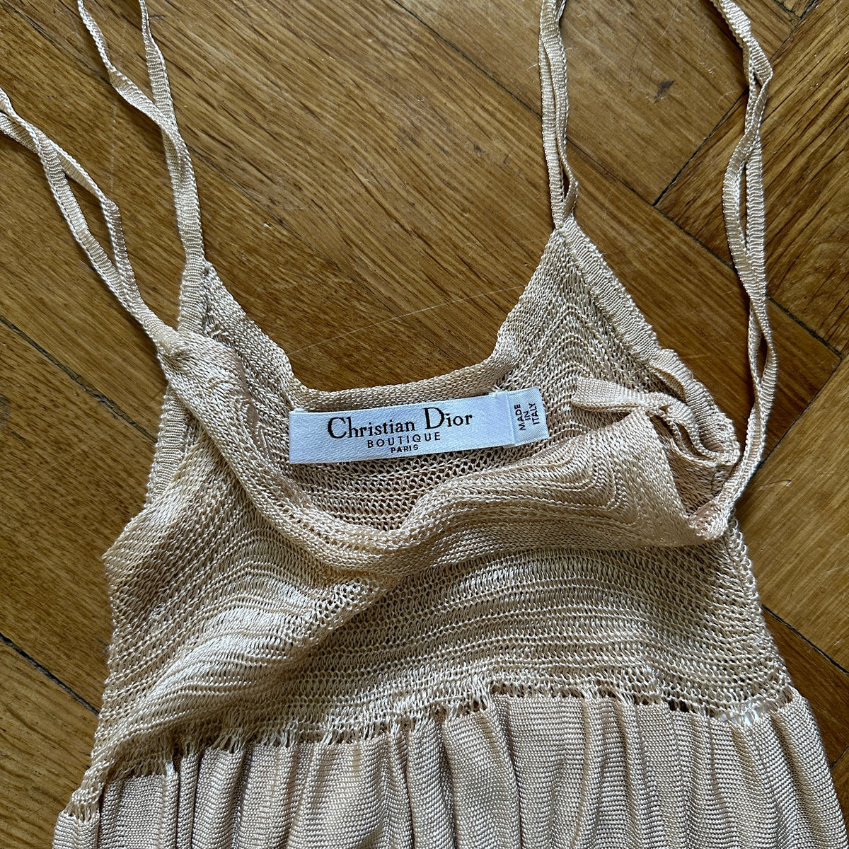 Christian Dior by John Galliano SS07 Knit Top