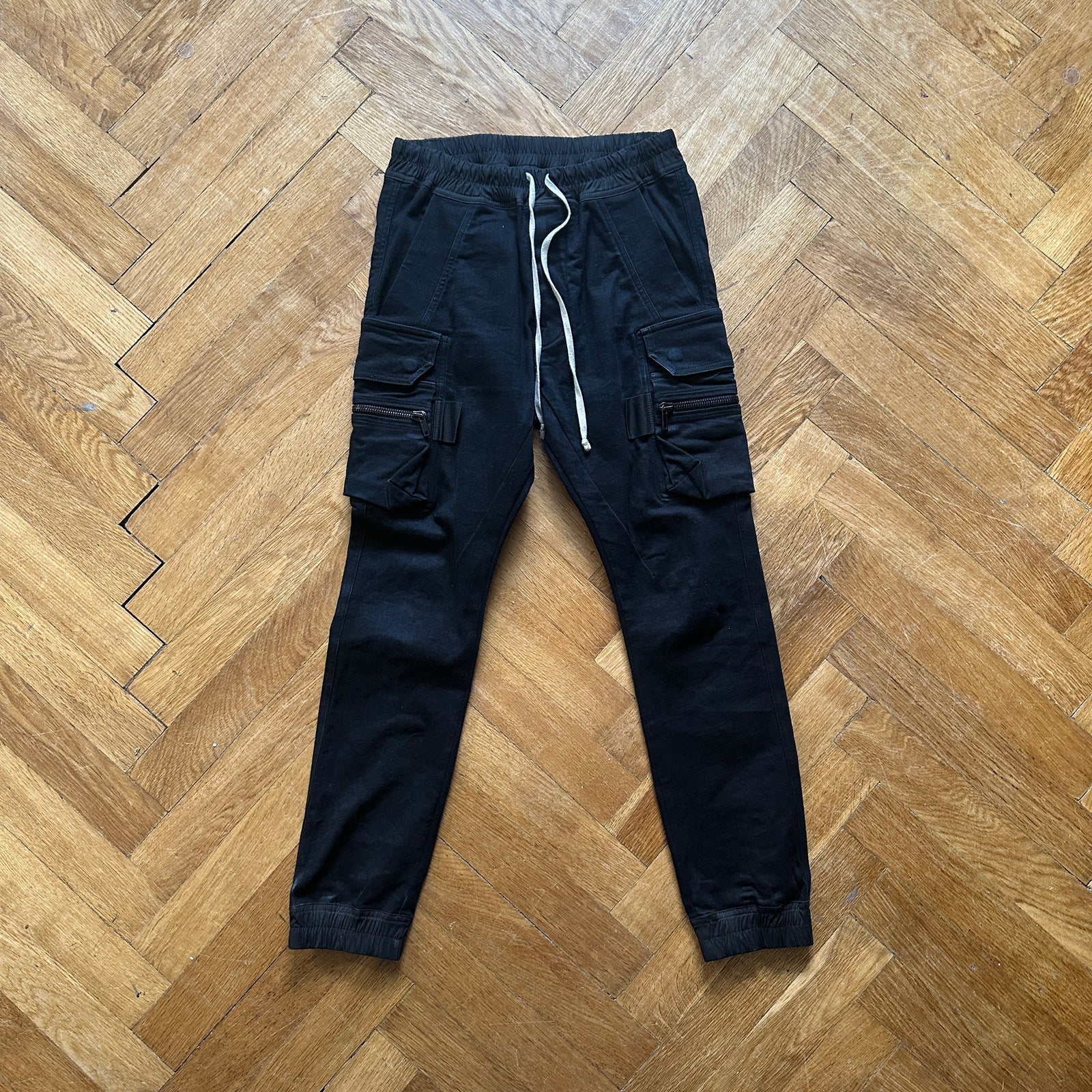 Rick Owens FW16 Mastodon Denim Cargo Pants