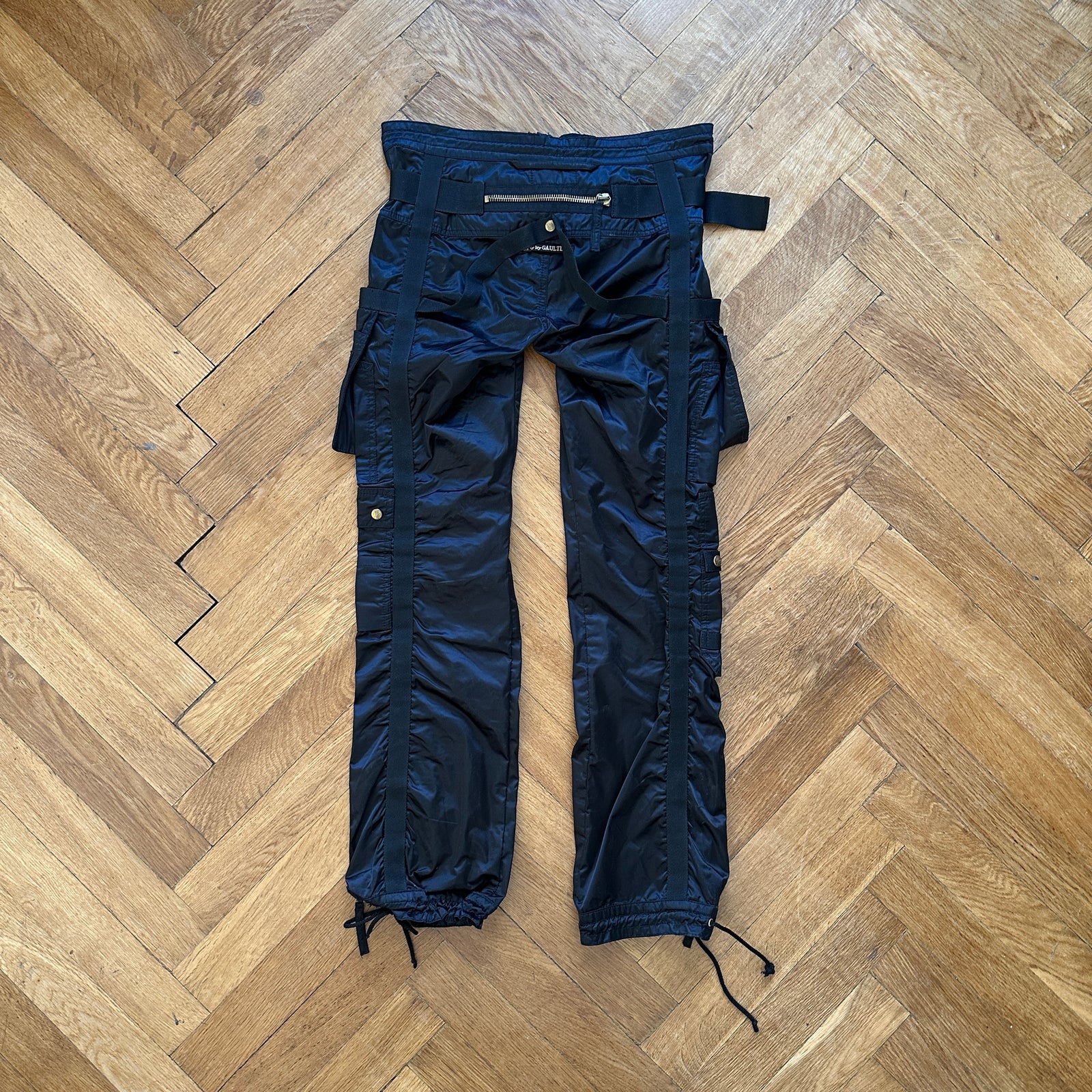 Jean Paul Gaultier AW03 Nylon Parachute Bondage Pants