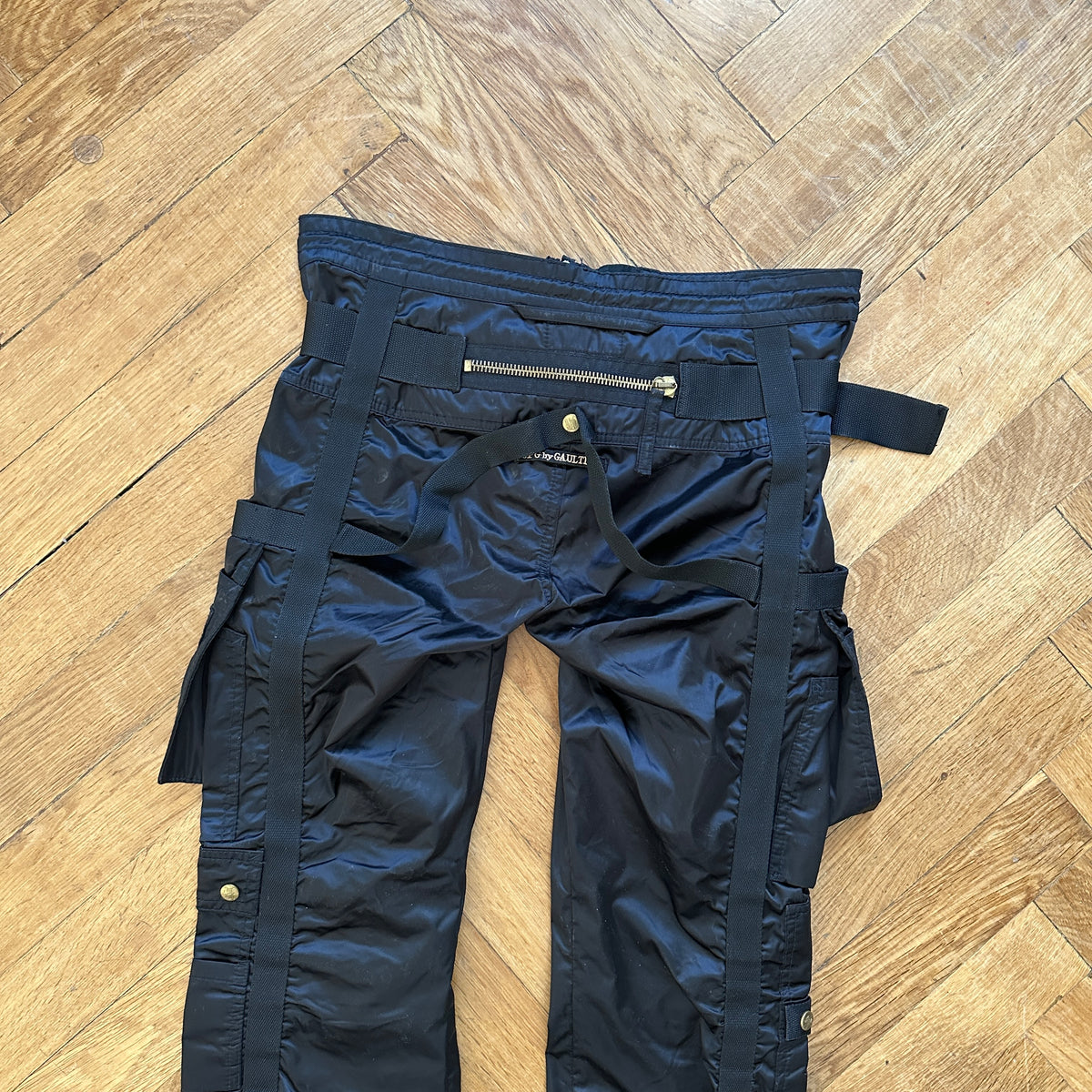 Jean Paul Gaultier AW03 Nylon Parachute Bondage Pants