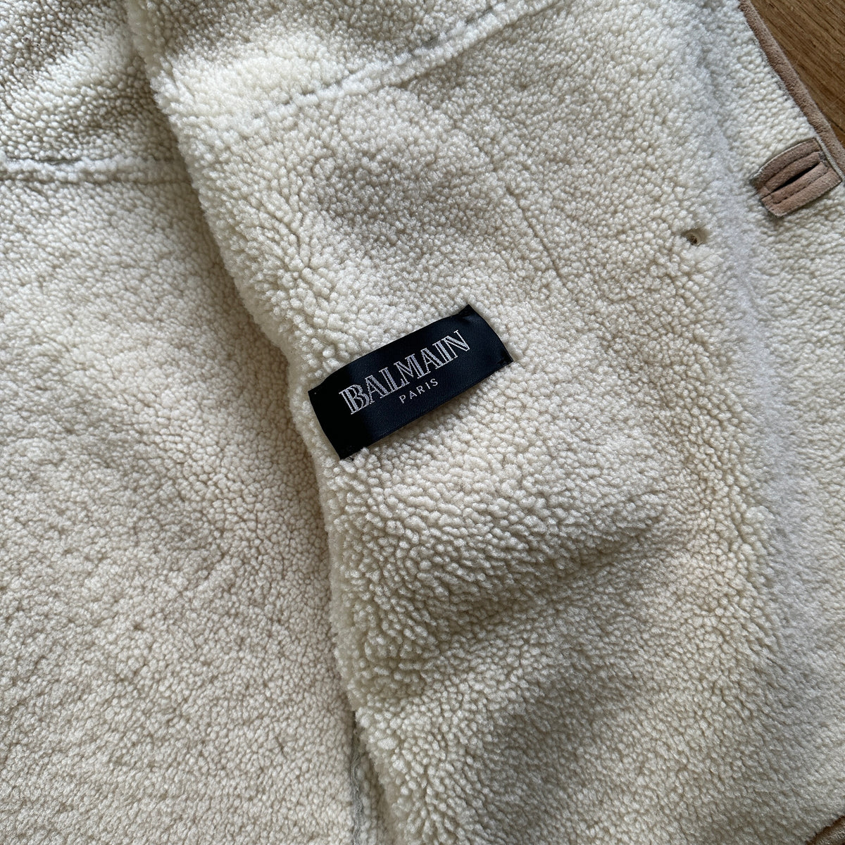 Balmain FW11 by Christophe Decarnin Shearling Coat